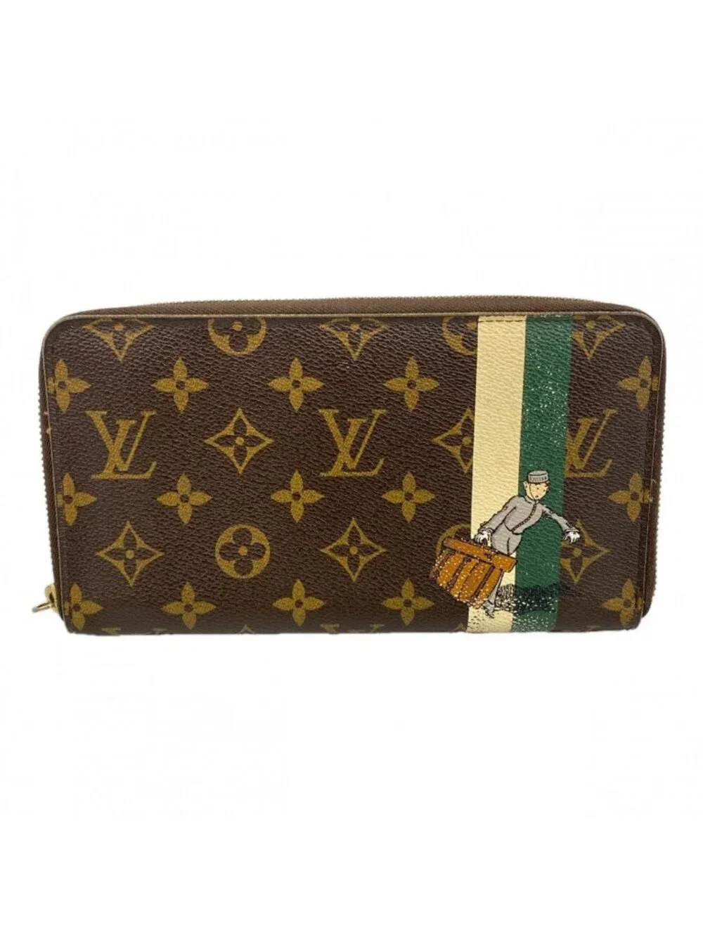 Louis Vuitton Wallet Monogram Glume Zippy Organizer Vert